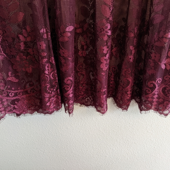 Final Price Torrid Lace babydoll-Wine - Picture 8 of 8